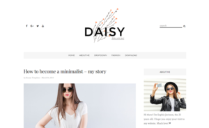 personal blogger template